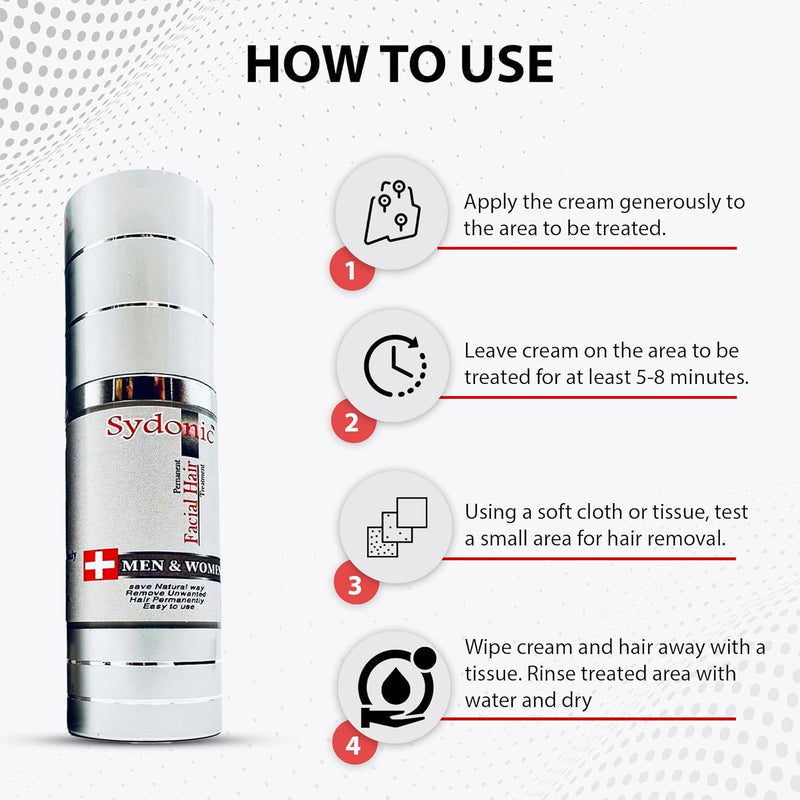 Sydonic Permanent Hair Removal Treatment 50 ml