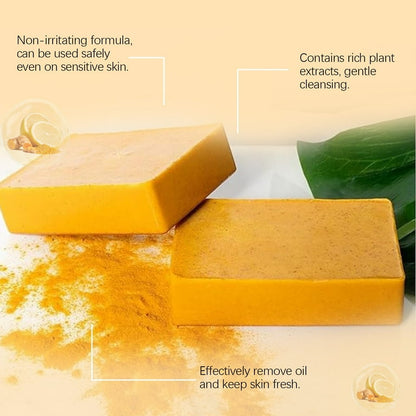 Turmeric & kojic acid brightening soap